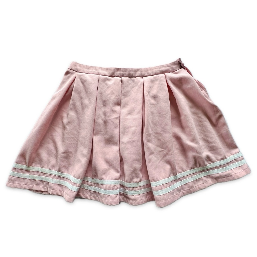 Hot Topic Pink Pleated Summer Vintage Preppy Tenniscore Women’s Mini Skirt